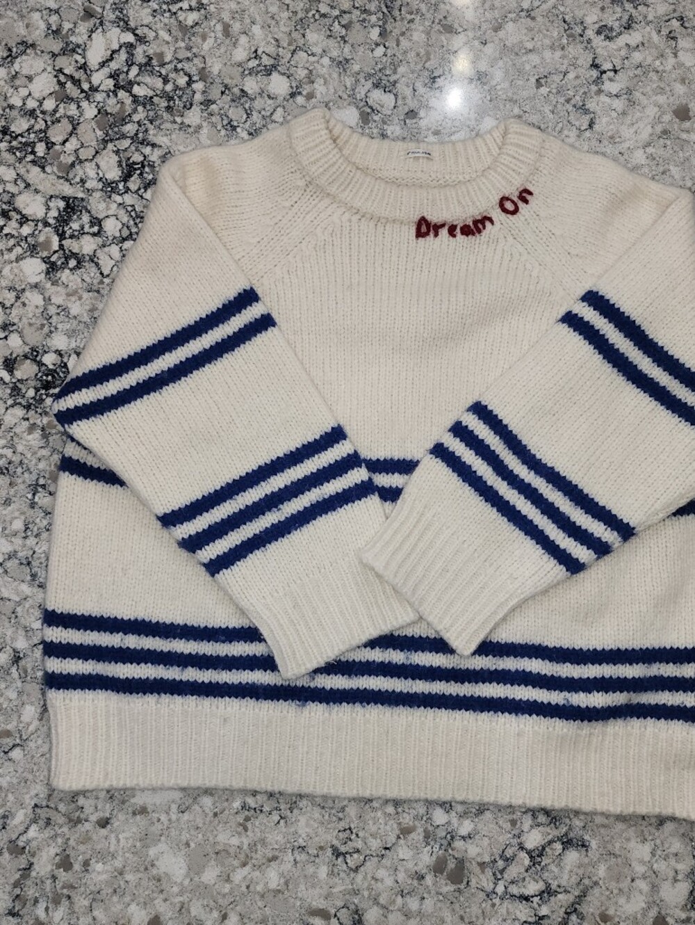 "The Boat Square Jumper" (Dream On Sweater) Alpaca Wool - Picture 3 of 12